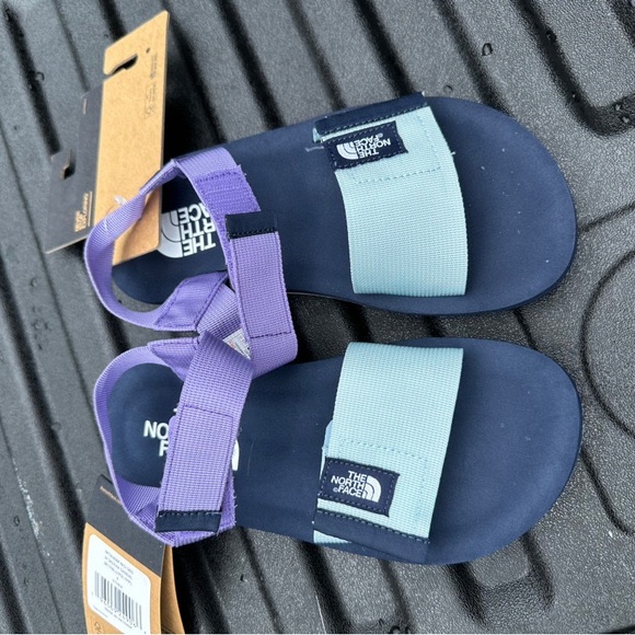 The North Face Womens Skeena Sandal NF0A46BF4K0 Celadon Violet New - Picture 2 of 6